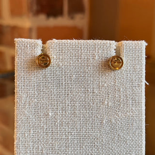 CARTIER LOVE 18K Yellow Gold Stud Earrings