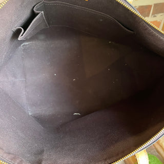 LOUIS VUITTON Bellevue GM Amarante Vernis Monogram Tote Bag