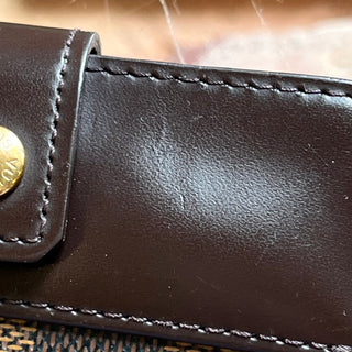 LOUIS VUITTON Damier Ebene Compact Zip Bifold Wallet
