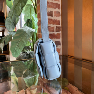 BOTTEGA VENETA Padded Cassette Nappa Maxi Intreccio Crossbody Bag