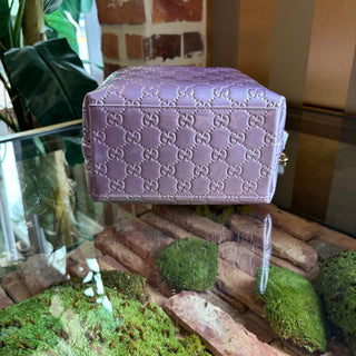 GUCCI Small Bucket Bag Purple Patent