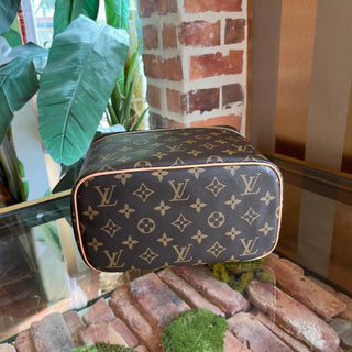 LOUIS VUITTON Vanity Monogram Brown Canvas Top Handle Bag