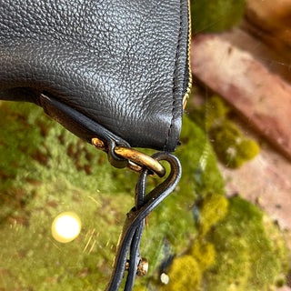 SALVATORE FERRAGAMO Mika Gray Leather Tote Bag