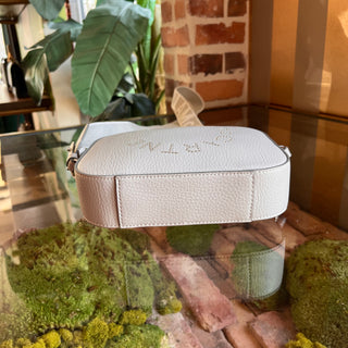 STELLA MCCARTNEY Logo Camera Light Grey Alter Vegan Leather