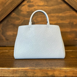 LOUIS VUITTON Marelle BB Bleu Nuage Epi Leather Tote Bag