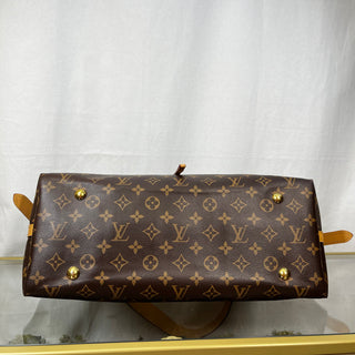 LOUIS VUITTON CarryAll MM Brown Monogram Hobo Bag