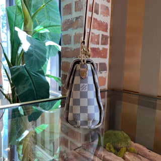 LOUIS VUITTON Croisette Damier Azur Canvas Top Handle
