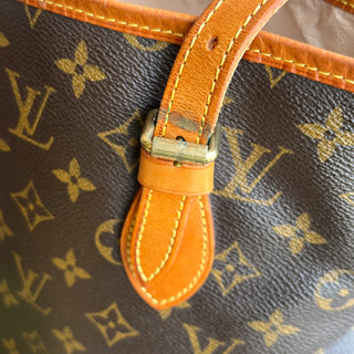 LOUIS VUITTON Petit Bucket Monogram Canvas Vintage Bucket Bag