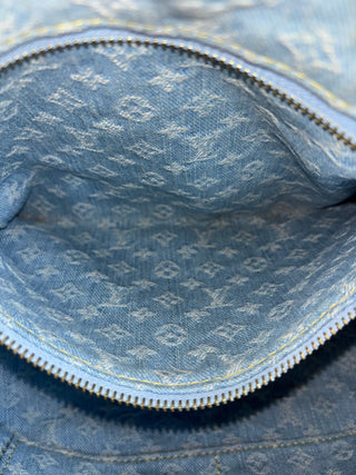 LOUIS VUITTON Denim Carryall PM W/ Pouch
