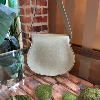 CHLOE Light Green Marcie Small Crossbody Bag