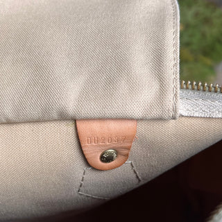 LOUIS VUITTON Speedy 30 Damier Azur Canvas Satchel