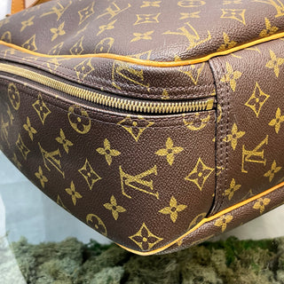 LOUIS VUITTON Excursion Brown Monogram Canvas Top Handle Bag