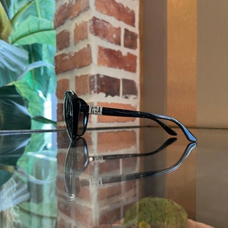 VERSACE MOD.4324-B Black Acetate Round Sunglasses