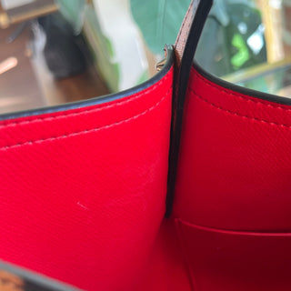 CHRISTIAN LOUBOUTIN Cabarock Small Leopard Print Calfskin Spiked Tote