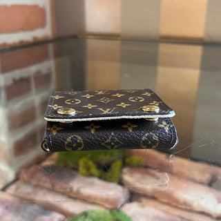 LOUIS VUITTON Small LV Monogram Folding Jewelry Case SM0074 3