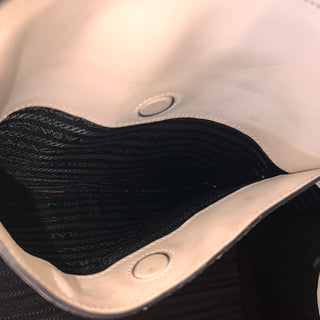 PRADA Monochrome Small Saffiano Leather Tote