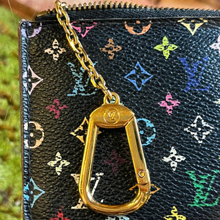 LOUIS VUITTON Murakami Black Cles NM Key Pochette