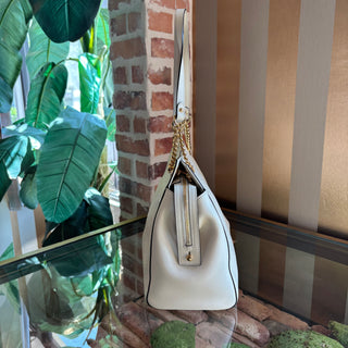 GUCCI White Signature Monogram Tote
