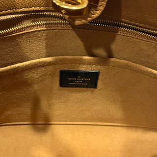 LOUIS VUITTON On My Side Black Calfskin Monogram Tote Bag