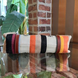 CHLOE Medium Woody Multicolor Canvas Tote