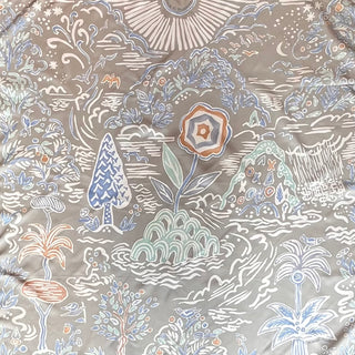 HERMES Isola Di Primavera Silk Scarf