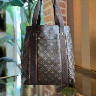 LOUIS VUITTON Beaubourg Brown Monogram Canvas Tote