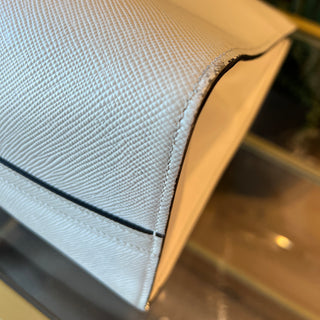 PRADA Monochrome Small Saffiano Leather Tote