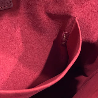 LOUIS VUITTON Riverside Lie De Vin Damier Canvas Tote Bag