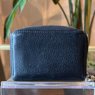 GUCCI Soho Black Interlocking G Compact Wallet