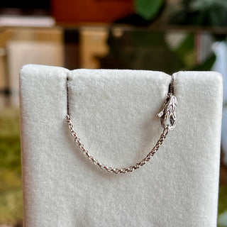 JOHN HARDY Sterling Silver Black Sapphire Square Pendant Necklace