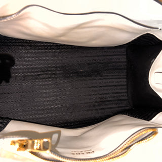PRADA Monochrome Small Saffiano Leather Tote