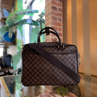 LOUIS VUITTON Icare Damier Ebene Canvas Laptop Bag