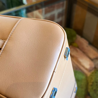 LOEWE Amazona 28 Beige Nappa Calfskin Satchel