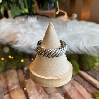 DAVID YURMAN Sterling Silver Blue Topaz Waverly Bracelet