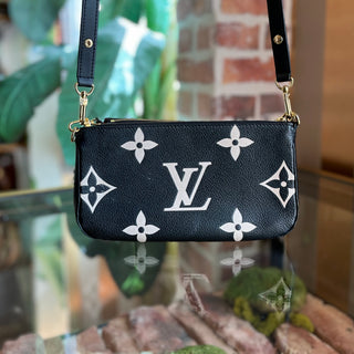 LOUIS VUITTON Multi Pochette Accessoires Bicolor Empriente Monogram Crossbody