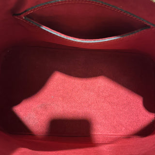 LOUIS VUITTON Alma PM Red Epi Leather Top Handle Bag
