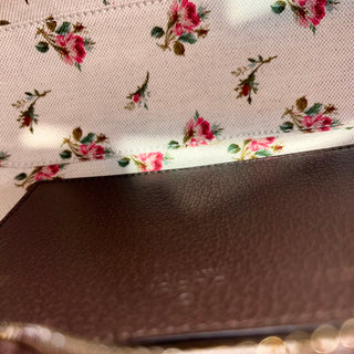 GUCCI Neo Vintage Beige New Acero Crop GG Supreme Monogram Web Shoulder Bag