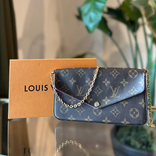 LOUIS VUITTON Felicie Monogram Pochette