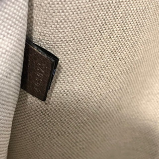 GUCCI Neo Vintage Flap Messenger  Beige GG Supreme Monogram Web Crossbody Bag