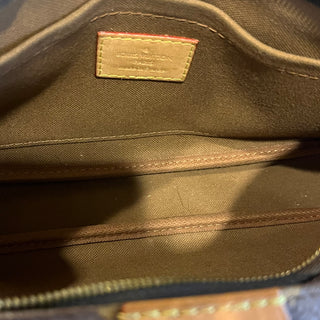 LOUIS VUITTON Multi Pochette Pink Monogram Canvas Crossbody Bag