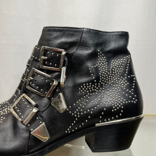 CHLOE Susanna Boots Black SZ 41