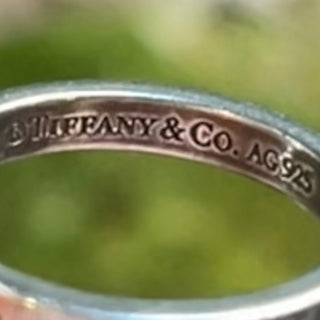 TIFFANY&CO "I Love You" Sterling Silver Ring