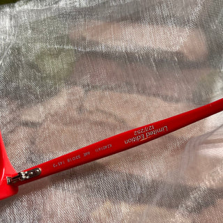 KENZO KZ40161L Red Acetate Wayfarer Sunglasses