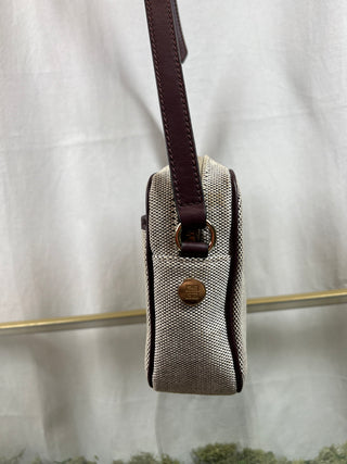 GIVENCHY Bond Beige Canvas Crossbody