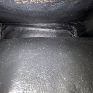 CHANEL Black Caviar Kelly Handle Bag