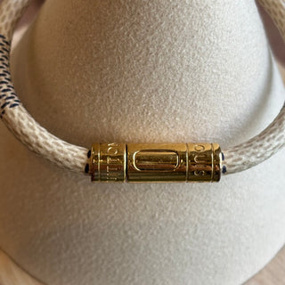 LOUIS VUITTON Damier Azur Keep it Bracelet 17