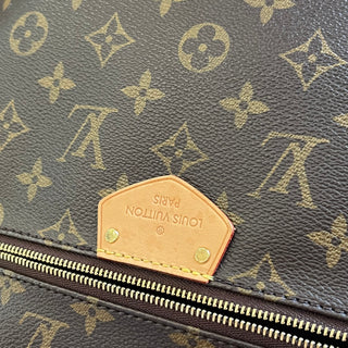 LOUIS VUITTON Iena MM Brown Monogram Canvas Tote