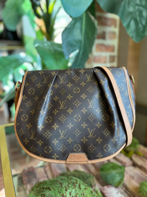 Authentic Louis Vuitton Monogram Menilmontant PM Crossbody Handbag