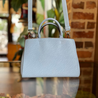 LOUIS VUITTON Marelle BB Bleu Nuage Epi Leather Tote Bag
