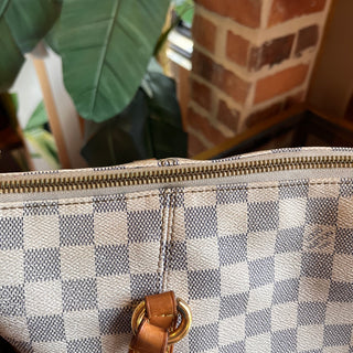 LOUIS VUITTON Totally MM Damier Azur Canvas Tote